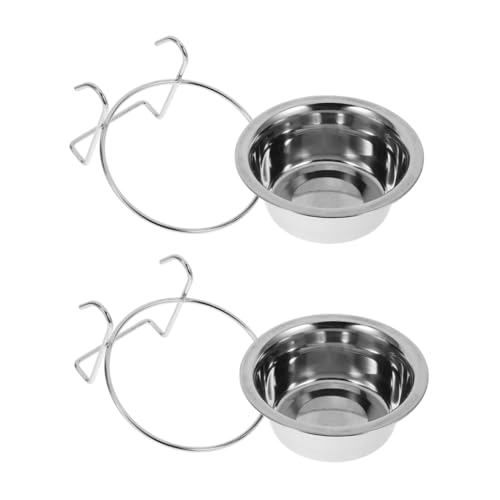 GALPADA 2Stücke Hängende Hundenäpfe aus Multifunktions Futter und Wassernapf für Kleine und Katzen Auslaufsicher Reinigen für Innen GALPADA 2Stücke Hängende Hundenäpfe aus Multifunktions Futter und Wassernapf für Kleine und Katzen Auslaufsicher Reinigen für Innen von GALPADA