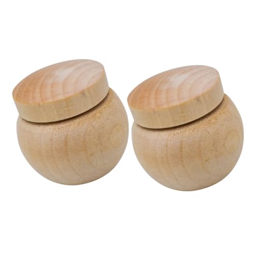 GALPADA 2 Stück Multifunktions Papageiennapf Hygienischer Futterspender aus Holz für Vögel Geeignet für Heimgebrauch und Zoohandel GALPADA 2 Stück Multifunktions Papageiennapf Hygienischer Futterspender aus Holz für Vögel Geeignet für Heimgebrauch und Zoohandel von GALPADA