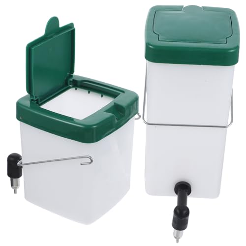 GALPADA 2Stücke Wasserhalter Automatische Tränke für Hasen Hängender Wasserspender Kompakt und Tropffrei für Nager Einfacher Zugang zu Wasser GALPADA 2Stücke Wasserhalter Automatische Tränke für Hasen Hängender Wasserspender Kompakt und Tropffrei für Nager Einfacher Zugang zu Wasser von GALPADA