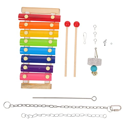 GALPADA 2stücke Hängendes Xylophon Gemüsehalter Vogelspielzeug Futterspender Für Papageien Hühnerstall Zubehör Nahrungssuche-Tool Vogelkäfig Spielzeug GALPADA 2stücke Hängendes Xylophon Gemüsehalter Vogelspielzeug Futterspender Für Papageien Hühnerstall Zubehör Nahrungssuche-Tool Vogelkäfig Spielzeug von GALPADA