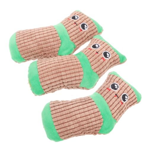 GALPADA 3 Stück Kauspielzeug Quietschsocke Für Welpen Hundepfoten Cartoon Socke Quietschend Kuschelig Süße Hundesocken Haustiere Beißen Robuste Weiche Socken Für Welpen GALPADA 3 Stück Kauspielzeug Quietschsocke Für Welpen Hundepfoten Cartoon Socke Quietschend Kuschelig Süße Hundesocken Haustiere Beißen Robuste Weiche Socken Für Welpen von GALPADA