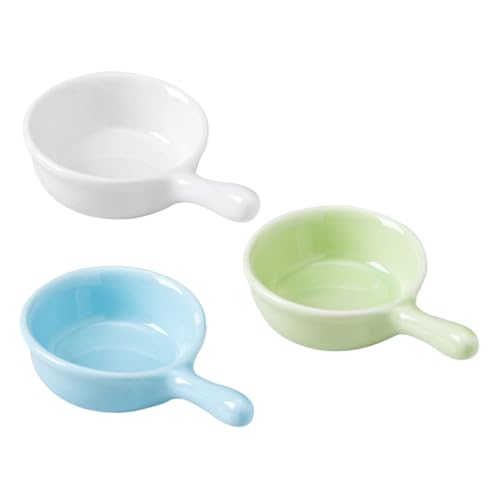 GALPADA 3 Stück Keramikfütterungsnäpfe für Kleine Haustiere Hamster und Meerschweinchen Futter und Wasserschalen Farben Zufällig Leicht zu Reinigen rutschfest und Sicher Zufällige Farbe GALPADA 3 Stück Keramikfütterungsnäpfe für Kleine Haustiere Hamster und Meerschweinchen Futter und Wasserschalen Farben Zufällig Leicht zu Reinigen rutschfest und Sicher Zufällige Farbe von GALPADA