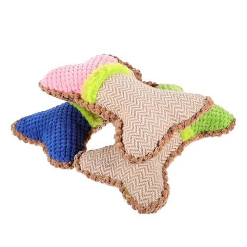 GALPADA 3 Stück Teiliges Hundespielzeug Kleine Quietschende Kauspielzeuge aus Langlebigem Plüsch Interaktives Beißspielzeug für Welpen und Mittelgroße Hunde zur Zahnpflege und GALPADA 3 Stück Teiliges Hundespielzeug Kleine Quietschende Kauspielzeuge aus Langlebigem Plüsch Interaktives Beißspielzeug für Welpen und Mittelgroße Hunde zur Zahnpflege und von GALPADA