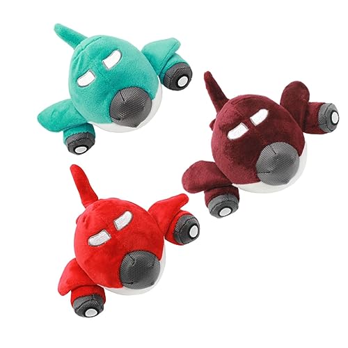 GALPADA 3 Stück Zahnspielzeug Interaktives Plush -Flugzeug -Flugzeugspielzeug Hunde Langeweile für Multi- Schlüssel Hundekauspielzeug Geräuschspielzeug für Haustiere GALPADA 3 Stück Zahnspielzeug Interaktives Plush -Flugzeug -Flugzeugspielzeug Hunde Langeweile für Multi- Schlüssel Hundekauspielzeug Geräuschspielzeug für Haustiere von GALPADA