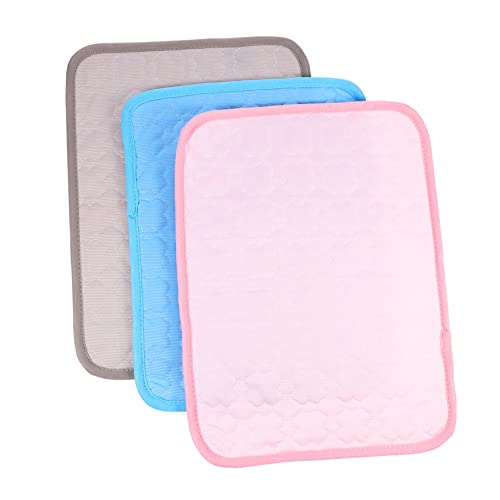 GALPADA 3Stücke Hamster Kühlmatte Für Kleintiere Waschbar Sommerliche Trainingsmatte Für Meerschweinchen Und Hamster Haustier Schlafunterlage GALPADA 3Stücke Hamster Kühlmatte Für Kleintiere Waschbar Sommerliche Trainingsmatte Für Meerschweinchen Und Hamster Haustier Schlafunterlage von GALPADA