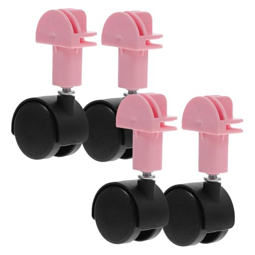 GALPADA 4 Stcs Hund Cage Casters Schwenkkatze Käfigräder Schwenkrad Ersatz Haustierträgerräder Für Hundekatze Käfig Und Möbel von GALPADA