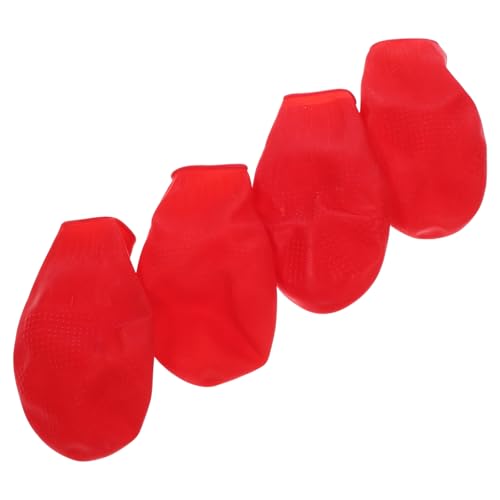 GALPADA 4 Stück Haustier wasserdichte Schuhe für Hunde Traktion Datei robuster Anti- Nicht Doggy Regen Stiefel Körperpflege Stiefel für Pfote Hunde Regenstiefel Tierschuhe Hundeschuhe GALPADA 4 Stück Haustier wasserdichte Schuhe für Hunde Traktion Datei robuster Anti- Nicht Doggy Regen Stiefel Körperpflege Stiefel für Pfote Hunde Regenstiefel Tierschuhe Hundeschuhe von GALPADA