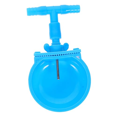 GALPADA 4 Stück Kaninchentrinker Abs Cool Trinkwasser Tank Futterspender Hunde Wasserbrunnen Stall Bausatz Luft Wasserflasche Verschütten Schüsseln Hydro Kühlung Produkte Vieh Plastik Blue von GALPADA