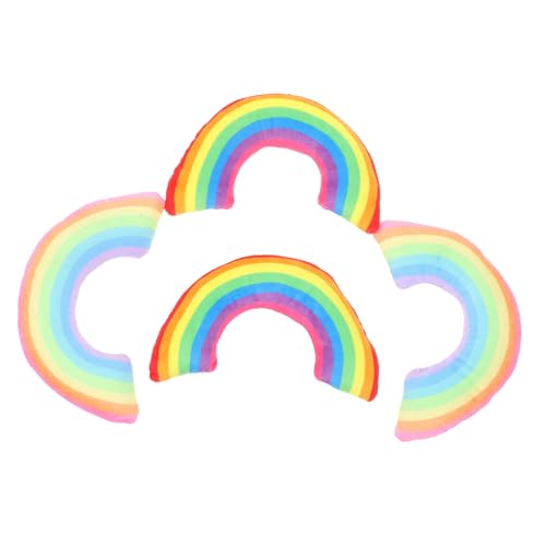 GALPADA 4 Stück Katzenminze Katzenspielzeug Weiche Langlebige Katzenkissen mit Regenbogenfarbenem Design Hautfreundlich und Bequem für Indoor Katzen Spielerisches Schmusekissen mit GALPADA 4 Stück Katzenminze Katzenspielzeug Weiche Langlebige Katzenkissen mit Regenbogenfarbenem Design Hautfreundlich und Bequem für Indoor Katzen Spielerisches Schmusekissen mit von GALPADA