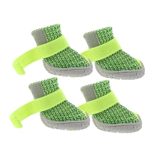 GALPADA 4 Stück Kleine Hundeschuhe Atmungsaktive rutschfeste Pfotenschutz Boots für Kleine Hunde Leichter Sicherer Sitz Sportschuhe für Outdoor und Tägliches Laufen GALPADA 4 Stück Kleine Hundeschuhe Atmungsaktive rutschfeste Pfotenschutz Boots für Kleine Hunde Leichter Sicherer Sitz Sportschuhe für Outdoor und Tägliches Laufen von GALPADA