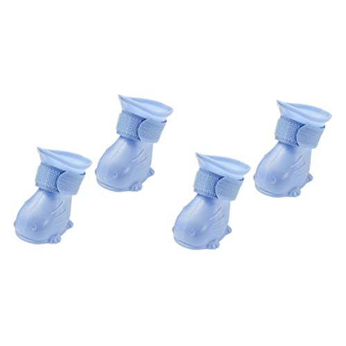 GALPADA 4 Stück Teiliges wasserdichte rutschfeste Hunderegenstiefel aus Tep Dicke Warme Pfotenschutz Boots für Große Hunde Outdoor Schutz bei Regen und Kälte GALPADA 4 Stück Teiliges wasserdichte rutschfeste Hunderegenstiefel aus Tep Dicke Warme Pfotenschutz Boots für Große Hunde Outdoor Schutz bei Regen und Kälte von GALPADA
