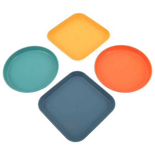 GALPADA 4 Stück rutschfeste Futterplatten für Kleine Haustiere für Nassfutter und Snacks zu Reinigen und Langlebig GALPADA 4 Stück rutschfeste Futterplatten für Kleine Haustiere für Nassfutter und Snacks zu Reinigen und Langlebig von GALPADA