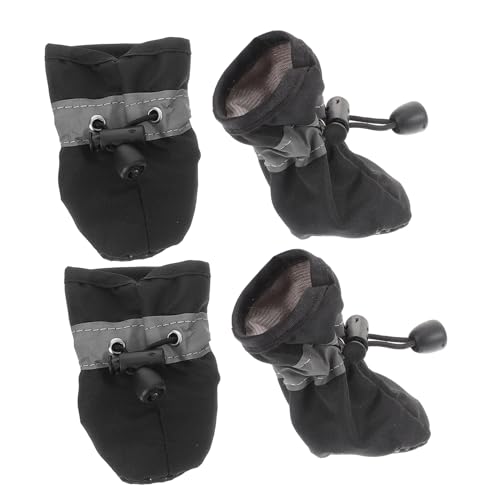 GALPADA 4 Stück rutschfeste Hundeschuhe für Große Atmungsaktive wasserdichte Pet Booties mit Reflektierenden Elementen für Drinnen und Draußen Teiliges GALPADA 4 Stück rutschfeste Hundeschuhe für Große Atmungsaktive wasserdichte Pet Booties mit Reflektierenden Elementen für Drinnen und Draußen Teiliges von GALPADA