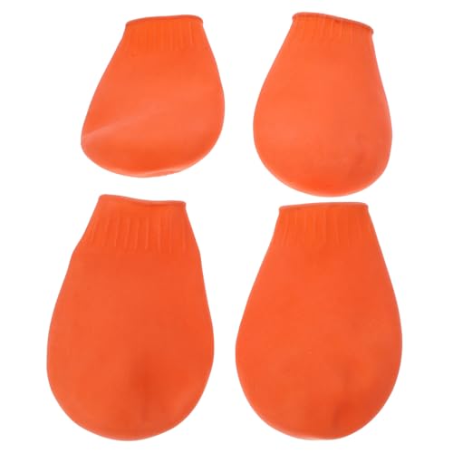 GALPADA 4 Stück wasserdichte Hundeschuhe Rutschfestes Schutzschuh Orange S für Outdoor Aktivitäten Schützt Hunden Rauen Oberflächen und Nässe GALPADA 4 Stück wasserdichte Hundeschuhe Rutschfestes Schutzschuh Orange S für Outdoor Aktivitäten Schützt Hunden Rauen Oberflächen und Nässe von GALPADA