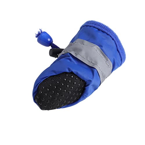 GALPADA 4 Stück wasserdichte Hundestiefel Für Hunde Mittelgroße Hundestiefel Welpenstiefelüberzüge Hundestiefel Für Kleine Hunde wasserdichte Hundeschuhe In Verschiedenen Größen von GALPADA