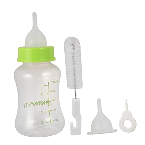 GALPADA 4Stücke Pet Feeding Bottle Futterflasche für Welpen mit Reinigungsbürsten Zufällige Leichte und Große Öffnung für Füttern von Haustieren GALPADA 4Stücke Pet Feeding Bottle Futterflasche für Welpen mit Reinigungsbürsten Zufällige Leichte und Große Öffnung für Füttern von Haustieren von GALPADA