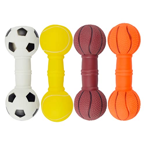 GALPADA 4Stücke Vinyl Hundespielzeuge Geräuschentwicklung Molarspielzeug Zur Zahnpflege Für Langlebig Und Für Junge Haustiere Fördert Spielerisches Kauen GALPADA 4Stücke Vinyl Hundespielzeuge Geräuschentwicklung Molarspielzeug Zur Zahnpflege Für Langlebig Und Für Junge Haustiere Fördert Spielerisches Kauen von GALPADA