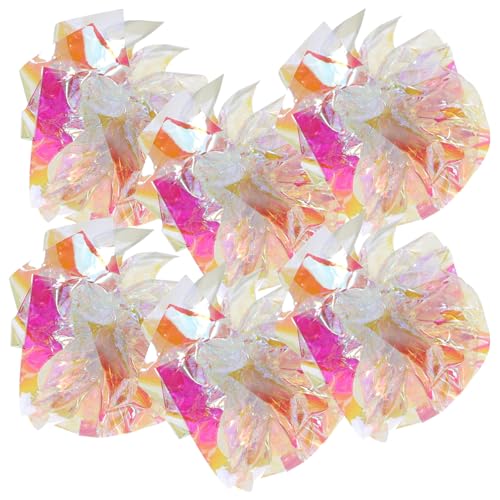 GALPADA 5 Stück Interaktives Crinkle-katzenspielzeug, Bälle, Sound, Crinkle-Ball, Katzenspielzeug, Katzenspielzeug, Kunststoffbälle GALPADA 5 Stück Interaktives Crinkle-katzenspielzeug, Bälle, Sound, Crinkle-Ball, Katzenspielzeug, Katzenspielzeug, Kunststoffbälle von GALPADA