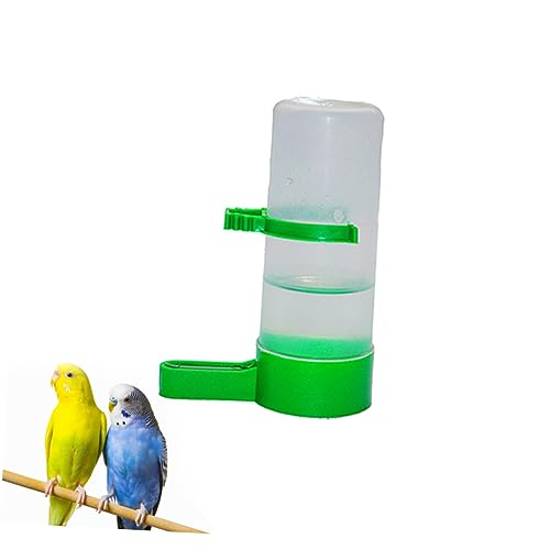 GALPADA 5 Stück Vögel Mit Trinkwasserfuttermittel Papageientrinker Vogel Eichhörnchen Vogelfütterer Vogelwasserflaschen Für Käfige Futterspender Vogeltrinkbecher Vogeltränke Im Käfig Wild von GALPADA