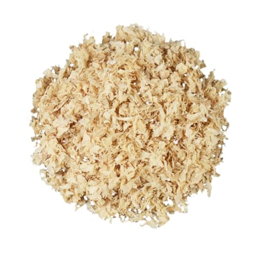 GALPADA 500G Hamster Holzspäne Natürliche Bettwäsche Für Kleintiere Staubfrei Und Flauschig Und Grabmaterial Für Hamster Meerschweinchen von GALPADA
