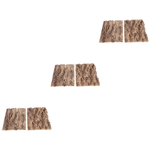 GALPADA 6 Stück Reptilien Versteck Baumrinde Natürliche Terrarien Dekoration Langlebig Sicheres Material Kletterplattform für Schlangen Eidechsen und Kriechtiere GALPADA 6 Stück Reptilien Versteck Baumrinde Natürliche Terrarien Dekoration Langlebig Sicheres Material Kletterplattform für Schlangen Eidechsen und Kriechtiere von GALPADA