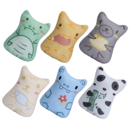 GALPADA 6Stücke Katzenminze Interaktive Kauspielzeuge Für Katzen Katzenspielzeug Verschiedenen Designs Kauen Haustierbedarf Für Katzen GALPADA 6Stücke Katzenminze Interaktive Kauspielzeuge Für Katzen Katzenspielzeug Verschiedenen Designs Kauen Haustierbedarf Für Katzen von GALPADA