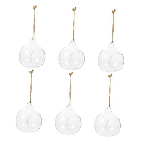 GALPADA 6stücke Hängende Glasvase Für Micro Landschaft Hydroponic Plant Hanging Planter Transparente Kerzenhalter Ornamente Für Zimmer Dekoration GALPADA 6stücke Hängende Glasvase Für Micro Landschaft Hydroponic Plant Hanging Planter Transparente Kerzenhalter Ornamente Für Zimmer Dekoration von GALPADA