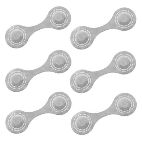 GALPADA 6stücke Reflektierende Warn Clips Für Schultaschen Magnetische Reflektorclips Aus Praktische Reflektierende Clips Für Kleidung Und Hundegeschirre Tragbare Warnzubehör Für Bei Nacht von GALPADA