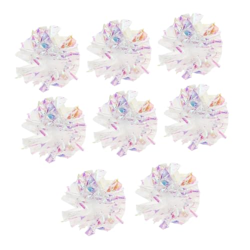 GALPADA 8 Stück Katzenrassel aus Papier interaktives katzenspielzeug Interactive cat Toy cat Katze Wohnungskatzen Katzenball knisterndes Knisterball für Katze Plastik GALPADA 8 Stück Katzenrassel aus Papier interaktives katzenspielzeug Interactive cat Toy cat Katze Wohnungskatzen Katzenball knisterndes Knisterball für Katze Plastik von GALPADA