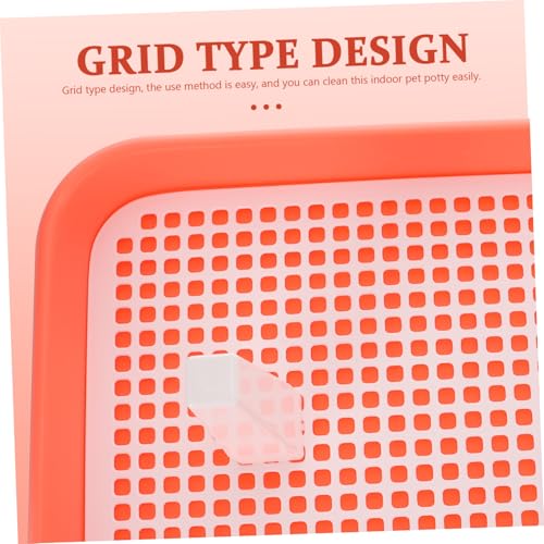 GALPADA Anti-rutsch Hundetoilette aus Kunststoff mit Netzabdeckung Indoor Haustier Wc für Kleine und Mittelgroße Hunde Rutschfestes Welpen-klo zur Guter Urin-gewohnheiten Tragbar und GALPADA Anti-rutsch Hundetoilette aus Kunststoff mit Netzabdeckung Indoor Haustier Wc für Kleine und Mittelgroße Hunde Rutschfestes Welpen-klo zur Guter Urin-gewohnheiten Tragbar und von GALPADA