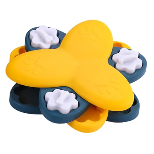 GALPADA Anti schling napf für Hunde Langsamer Futterspender mit Drehbarem Design Lebensmittelechtes Kunststoffmaterial rutschfest und Leicht zu Reinigen Geeignet für Welpen und von GALPADA