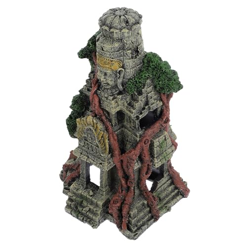 GALPADA Aquarium Dekoration Antikes Tempel Design aus Resin für Fischverstecke und Aquarienlandschaft GALPADA Aquarium Dekoration Antikes Tempel Design aus Resin für Fischverstecke und Aquarienlandschaft von GALPADA