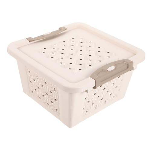GALPADA Atmungsaktive Hamster Transportbox aus Kunststoff Sichere Tragebox für Kleine Haustiere Wie Meerschweinchen und Mäuse Einfach zu Reinigen für Reisen Camping und Outdoor Einsätze von GALPADA