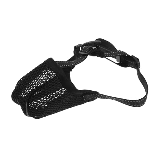 GALPADA Atmungsaktive Hundemündungsmündung Für Große Weiche Mesh Mundabdeckung Mit Verstellbarem Design Für Bisse Und Kauen Für Andere Große von GALPADA
