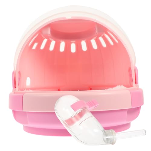 GALPADA Atmungsaktiver Tragbarer Hamsterkäfig aus Robustem Kunststoff Multifunktionale Transportbox für Hamster Meerschweinchen Igel und Kleine Kleintiere für Reisen und Ausflüge GALPADA Atmungsaktiver Tragbarer Hamsterkäfig aus Robustem Kunststoff Multifunktionale Transportbox für Hamster Meerschweinchen Igel und Kleine Kleintiere für Reisen und Ausflüge von GALPADA