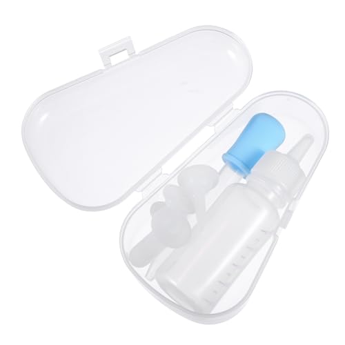 GALPADA Aufzuchtflasche mit Tropfer für Welpen und Kätzchen Flexible Dosierung aus Stabilem Material Auslaufsicher zum Füttern von Milch Wasser und Medizin bei Neugeborenen Haustieren GALPADA Aufzuchtflasche mit Tropfer für Welpen und Kätzchen Flexible Dosierung aus Stabilem Material Auslaufsicher zum Füttern von Milch Wasser und Medizin bei Neugeborenen Haustieren von GALPADA
