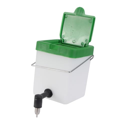 GALPADA Automatische Kaninchen Trinkflasche Wasserspender Bpa frei Auslaufsicher Langlebig Leicht zu Reinigen für Kleine Haustiere Geeignet Weiß Zufällige Farbe Zufällige Farbe von GALPADA