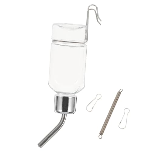 GALPADA Automatischer Haustier Wasserspender für Kleine Hunde und Katzen Auslaufsichere Wasserflasche mit Düsenkopf für Haustiere Transparent und Hygienisch GALPADA Automatischer Haustier Wasserspender für Kleine Hunde und Katzen Auslaufsichere Wasserflasche mit Düsenkopf für Haustiere Transparent und Hygienisch von GALPADA