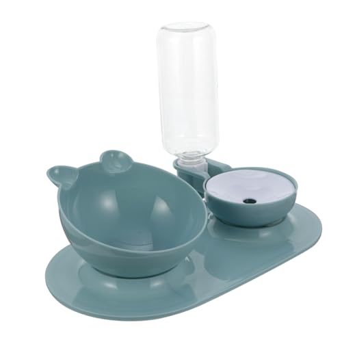 GALPADA Automatischer Katzentrinker und Futterspender Blauer Schwerkraftbetriebener Wassernapf Abnehmbar Schützend für Katzenhals aus Langlebigem Pp Kunststoff Einfache Reinigung für GALPADA Automatischer Katzentrinker und Futterspender Blauer Schwerkraftbetriebener Wassernapf Abnehmbar Schützend für Katzenhals aus Langlebigem Pp Kunststoff Einfache Reinigung für von GALPADA