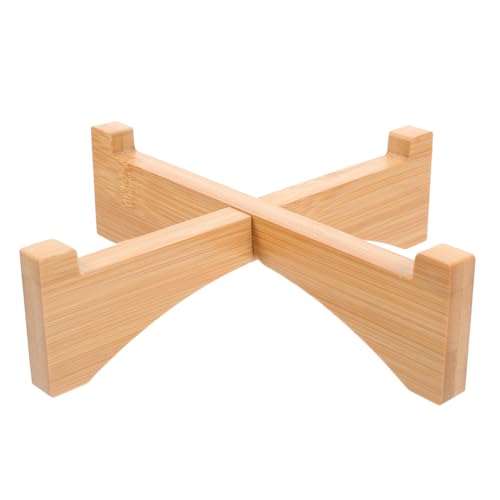 GALPADA Bonsai-pflanzenständer Für Den Innenbereich Und Blumenregal, Bonsai-Rack, Blumentopfhalter Mit Holz-blumentopfhalter Und Dekorativem Pflanzenständer von GALPADA
