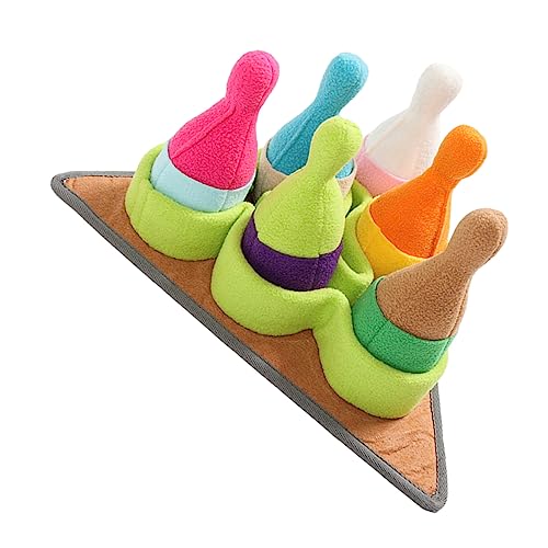 GALPADA Bowlingkugel-schnüffelmatte Hundespielzeug Hunde-Puzzle- Zur Bereicherung Von Hunden Schüssel Schnuppern Futtermatte Für Hunde Groß Welpe Polarfleece Colorful GALPADA Bowlingkugel-schnüffelmatte Hundespielzeug Hunde-Puzzle- Zur Bereicherung Von Hunden Schüssel Schnuppern Futtermatte Für Hunde Groß Welpe Polarfleece Colorful von GALPADA
