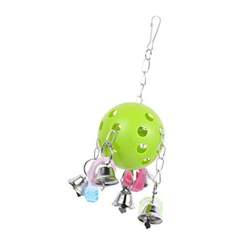GALPADA Papagei Spielzeug Hängendes Glöckchen Ball für Vögel Buntes Kauspielzeug für Sittiche und Nymphensittiche Vogel Beißspielzeug für Käfige GALPADA Papagei Spielzeug Hängendes Glöckchen Ball für Vögel Buntes Kauspielzeug für Sittiche und Nymphensittiche Vogel Beißspielzeug für Käfige von GALPADA