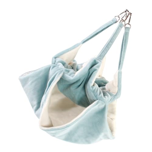 GALPADA Doppellagige Hamster hängematte aus Weichem Flanell Kuscheliges Kleintierbett mit Aufhängung Geeignet für Hamster Rennmäuse Eichhörnchen und Kleine Haustiere zum Entspannen und GALPADA Doppellagige Hamster hängematte aus Weichem Flanell Kuscheliges Kleintierbett mit Aufhängung Geeignet für Hamster Rennmäuse Eichhörnchen und Kleine Haustiere zum Entspannen und von GALPADA