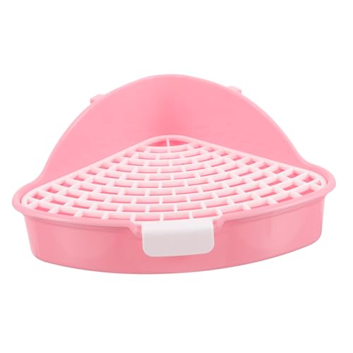GALPADA Dreieckige Kleintier Toilette mit Spritzschutz Platzsparend für Kaninchen und Meerschweinchen Abnehmbar und Leicht zu Reinigen für Ecken Zuhause und Unterwegs Anti Fall Bunny GALPADA Dreieckige Kleintier Toilette mit Spritzschutz Platzsparend für Kaninchen und Meerschweinchen Abnehmbar und Leicht zu Reinigen für Ecken Zuhause und Unterwegs Anti Fall Bunny von GALPADA