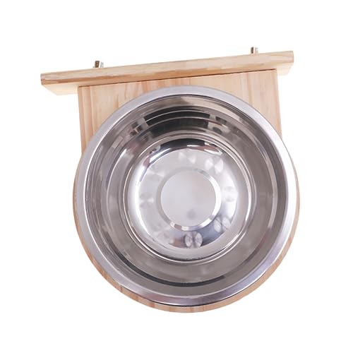 GALPADA Edelstahl Futterbox für Papageien Groß Sichere Futternapf Futterstation für Vogelkäfig Robust und Leicht zu Reinigen Geeignet für Macaw Nymphensittich und Sittiche GALPADA Edelstahl Futterbox für Papageien Groß Sichere Futternapf Futterstation für Vogelkäfig Robust und Leicht zu Reinigen Geeignet für Macaw Nymphensittich und Sittiche von GALPADA