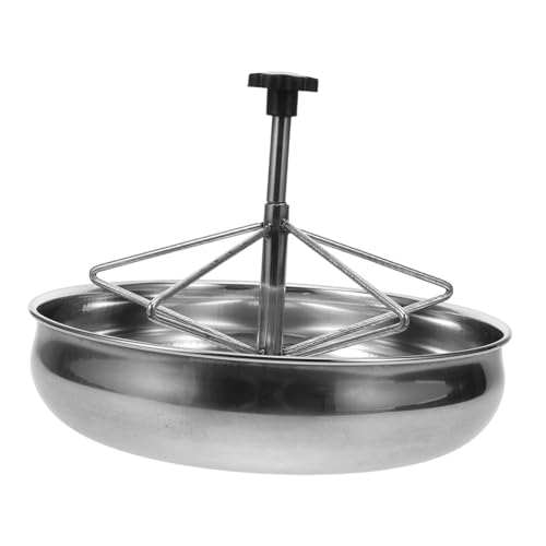 GALPADA Edelstahl Futtertrog für Schweine mit Fester Befestigung Große Kapazität Kippsicherer Futterbehälter für Schweinehaltung Stabiles und Langlebiges Fütterungszubehör für GALPADA Edelstahl Futtertrog für Schweine mit Fester Befestigung Große Kapazität Kippsicherer Futterbehälter für Schweinehaltung Stabiles und Langlebiges Fütterungszubehör für von GALPADA