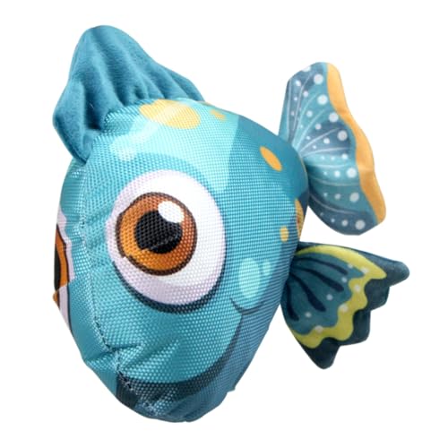 GALPADA Fischform Interaktives Plüschspielzeug für Quietschendes Kauspielzeug aus Oxford Langlebig und Zahnreinigend für Kleine und Mittelgroße Haustiere GALPADA Fischform Interaktives Plüschspielzeug für Quietschendes Kauspielzeug aus Oxford Langlebig und Zahnreinigend für Kleine und Mittelgroße Haustiere von GALPADA