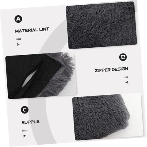 GALPADA Flauschiges Katzenbett und Hundekissen aus Hochwertigem Lint Material Waschbare Weiche Haustiermatte für Hunde Katzen und Welpen Gemütliches Tragbares Sofa für Tiefen Schlaf von GALPADA
