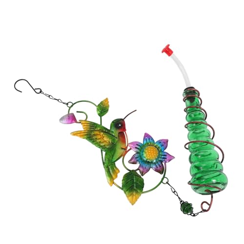 GALPADA Garten-Vogel-wasserbehälter, Kolibri-zubehör, Zarte Vogel-Wasser-futterspender von GALPADA