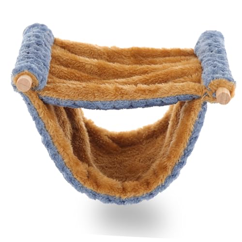 GALPADA Hängematte für Hamster und Meerschweinchen Weiches Sicheres Wärmendes Bett Komfortables Hängendes Nagetier zubehör Geeignet für Kleine Haustiere Langlebig und Einfach zu von GALPADA